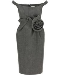 Magda Butrym - 3d Flower Dress - Lyst