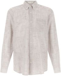 The Row - Shirt With Button-Down Collar - Lyst