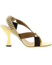Fendi - 'colibrì' Sandals With Cable Ties - Lyst