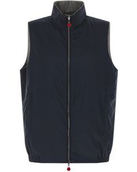 Kiton - Double Face Nylon Vest - Lyst