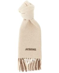 Jacquemus - Alpaca Wool Scarf Scarves And Foulards-Donna - Lyst