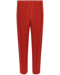 Homme Plissé Issey Miyake - 'monthly Colors: September' Pants - Lyst