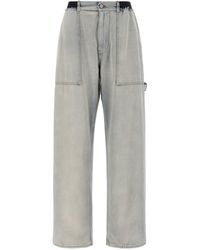 MM6 by Maison Margiela - 'Numeric Signature Mm6' Jeans - Lyst