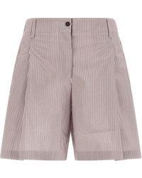Brunello Cucinelli - 'Baggy' Shorts - Lyst