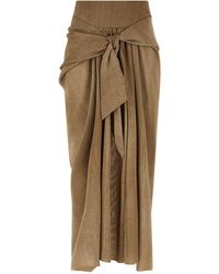 Ermanno Scervino - Polyester Mini Skirt - Lyst