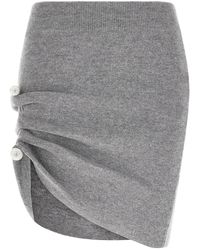 GIUSEPPE DI MORABITO - Jewel Pin Skirt - Lyst