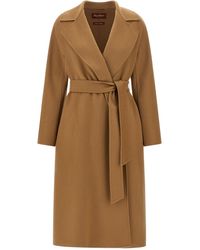 Max Mara - 'Cles' Dressing Gown Coat - Lyst