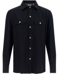 Brunello Cucinelli - Flannel Overshirt - Lyst