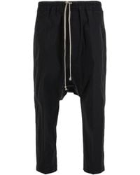 Rick Owens - 'Drawnstring Cropped' Pants - Lyst