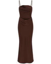 ROTATE BIRGER CHRISTENSEN - 'Corsage Long' Dress - Lyst