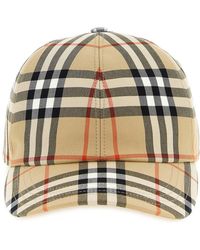 Burberry - Baseballkappe 'Classic Check' - Lyst