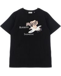 Burberry - 'cedar Shanghai' T-shirt - Lyst