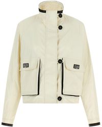 Ferragamo - Tech Linen Jacket - Lyst