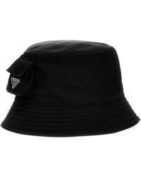 Prada - Re-nylon Pocket Bucket Hat - Lyst