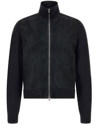 Tom Ford - Two-material Cardigan - Lyst