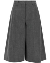 Thelatest - Dakota Bermuda Shorts - Lyst
