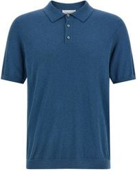 Roberto Collina - Polo Shirt 'Spongy Effect' - Lyst