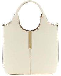 Tod's - Mini Metal Plate Shopping Bag - Lyst