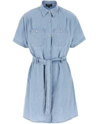A.P.C. - Kleid "Robe Suzanne" - Lyst