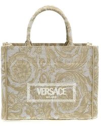 Versace - 'athena' Small Shopping Bag - Lyst