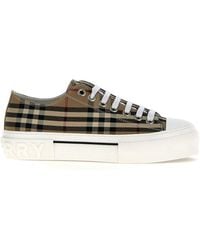 Burberry - Vintage Check Canvas -Turnschuhe - Lyst