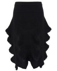 スカート ISSEY MIYAKE 'Linkage' skirt Issey Miyake Linkage Skirt - Black | Garmentory