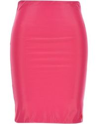 The Attico - Lycra Mini Skirt - Lyst