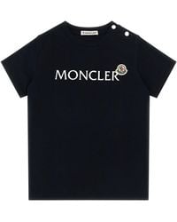 Moncler - Logo T-shirt - Lyst