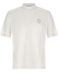 Brunello Cucinelli - Techno Piquet T-shirt - Lyst