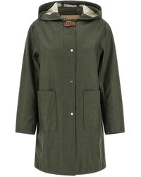 Herno - Linen Raincoat - Lyst