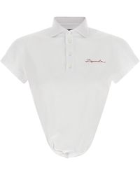 DSquared² - 'deep Cut Just Right Fit' Polo Shirt - Lyst
