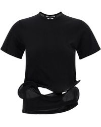 Junya Watanabe - Sculptural Background T-shirt - Lyst