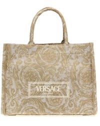Versace - 'athena Barocco' Shopping Bag - Lyst