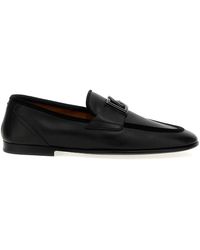 Dolce & Gabbana - Erice Mocassini Uomo Neri - Lyst