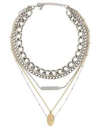 Rabanne - Collana Collier 5 Rangs' - Lyst
