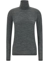 Jil Sander - High Neck T-shirt - Lyst