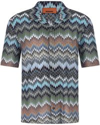 Missoni - Chevron Snake Shirt - Lyst