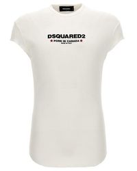 DSquared² - 'porn In Canada' T-shirt - Lyst