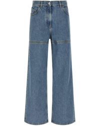 The Attico - Cut-out Jeans - Lyst