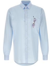 Moschino - Trompe-l'œil Print Shirt - Lyst