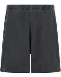 Carhartt - Shorts With Woven Logo Patch - Lyst