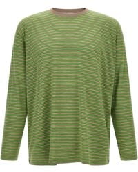 AURALEE - Striped Sweater - Lyst