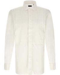 Finamore 1925 - 'napoli Classic Tuxedo' Shirt - Lyst