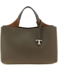 Tod's - Small Leather Bucket Bag - Lyst