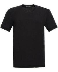 Dolce & Gabbana - T-shirt jersey stretch - Lyst