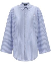 ROTATE BIRGER CHRISTENSEN - 'poplin Oversized' Shirt - Lyst