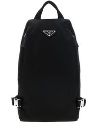 Prada - Re-nylon One-shoulder Backpack - Lyst