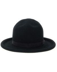 Yohji Yamamoto - Cappello 'Wool B Tube Brim Plain Mtn' - Lyst