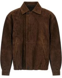 Ssstein - Suede Jacket - Lyst