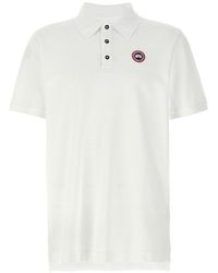 Canada Goose - Beckley Logo Cotton Polo Shirt - Lyst